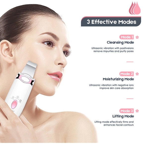 NEW! Waterproof Ultrasonic Exfoliating Wand - Picture 1 of 11